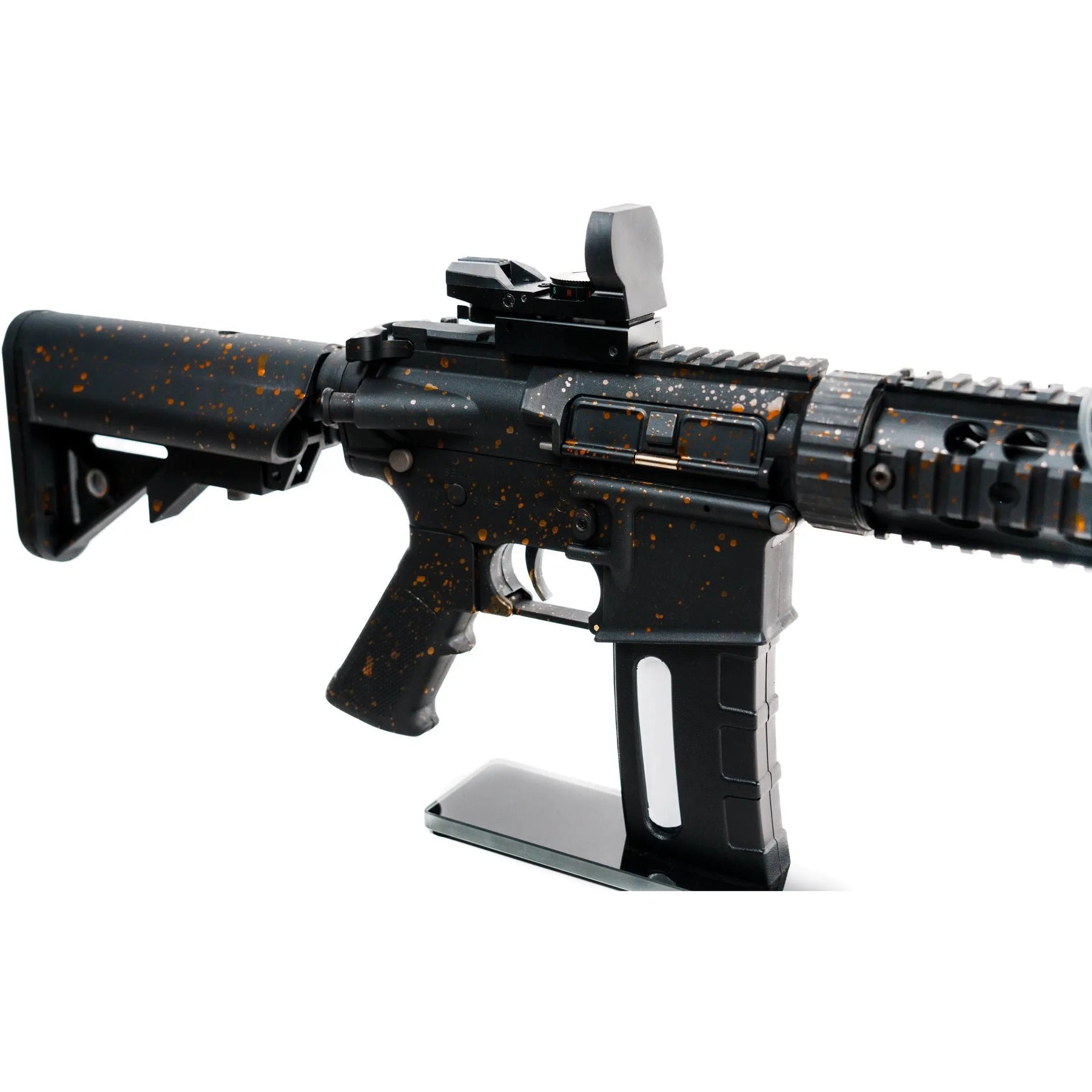 LT-15 Custom avec gearbox en métal, engrenages en acier, moteur torque, canon de précision en laiton, corps en nylon fibre et chargeur en métal