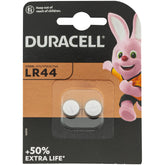 Duracell 1,5 volt LR44 piles pour usage intensif, adaptées pour point rouge, lunettes, télécommandes, calculatrices