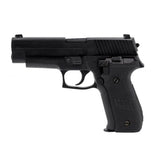 Raven R226 noir GBB, pistolet semi-automatique avec carcasse métal et plaquettes plastique noire