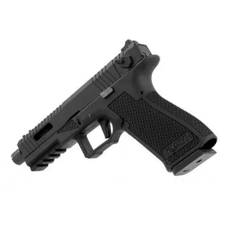 SSP18 Gbb Novritsch, pistolet airsoft semi et full auto, précision supérieure avec canon allongé, durable et économique en gaz, avec rail Picatinny pour accessoires