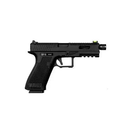 SSP18 Gbb Novritsch, pistolet semi/full auto, précis et durable, conçu pour tirer des billes lourdes avec une acquisition rapide de cibles
