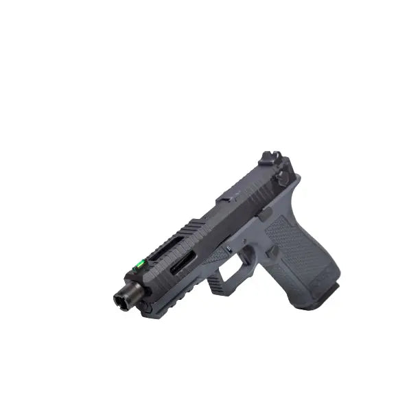 SSP18 Gbb Novritsch, pistolet semi-auto et full auto, précis et durable, conçu pour tirer des billes lourdes, avec viseur à fibre optique et rail Picatinny
