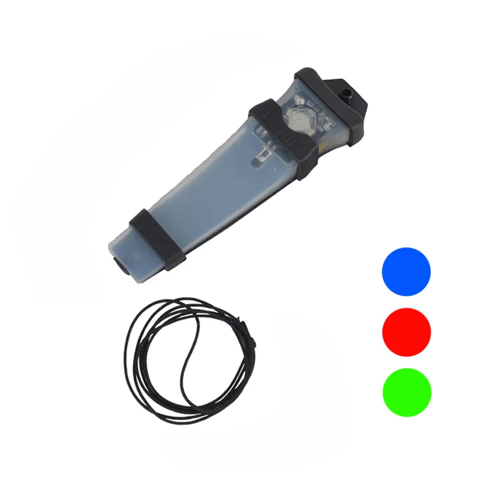 V-lite led strobe en différentes couleurs, lampe de signalisation avec fixation velcro