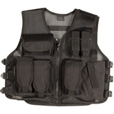 Veste tactique RECON Noire ASG pour activités extérieures