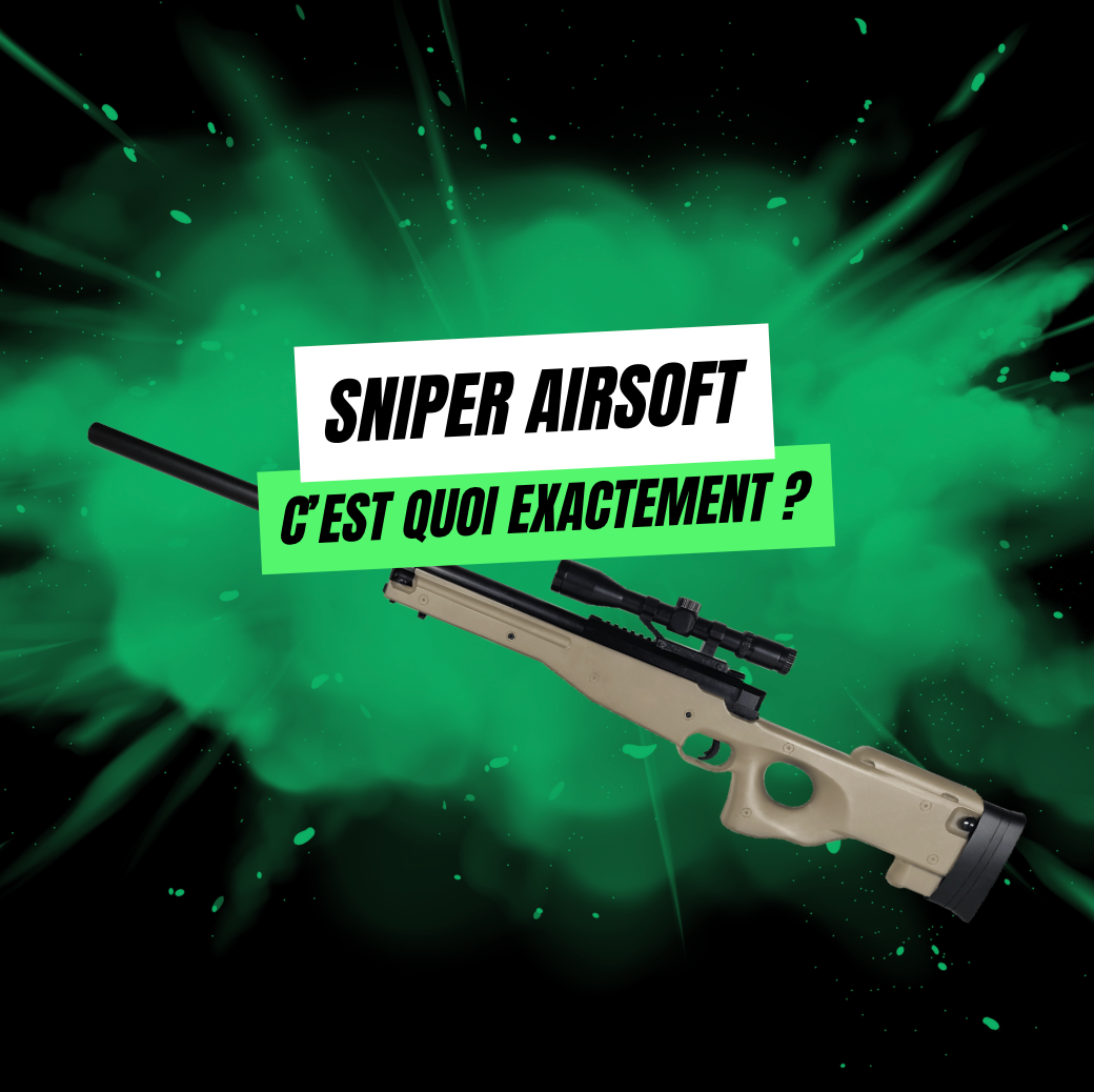Sniper Airsoft : Guide Complet pour Choisir le Meilleur Fusil de Précision.
