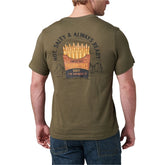 T-shirt Freedom Fries Tee Ranger Green 5.11