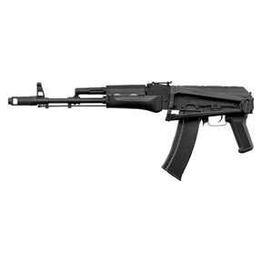 Balise alt SEO : "Réplique économique AEG AKS-74N noir, corps polymer, Gearbox V3 métal, crosse repliable, 1,0J, hop-up ajustable, chargeur 400 billes