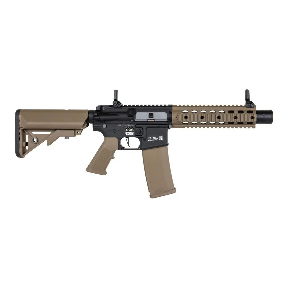 "AEG SA-C05 CORE HAL ETU Noire et Tan - pack complet lipo, polycarbonates, 755-840mm, 320mm canon, 2350g, gearbox V2, hop up réglable, c