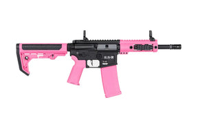 Carabine SpecnaArms Flex Gen.2 AEG SA-F04 HAL BDLC OPS ROSE G2 pour l'airsoft avec système de changement rapide de ressort ESA