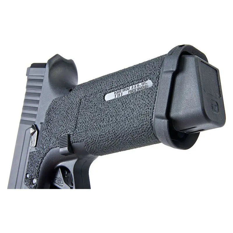 Pistolet AGENCY ARMS EXA RWA Gaz, haute performance, précision, tir réaliste, design ergonomique.