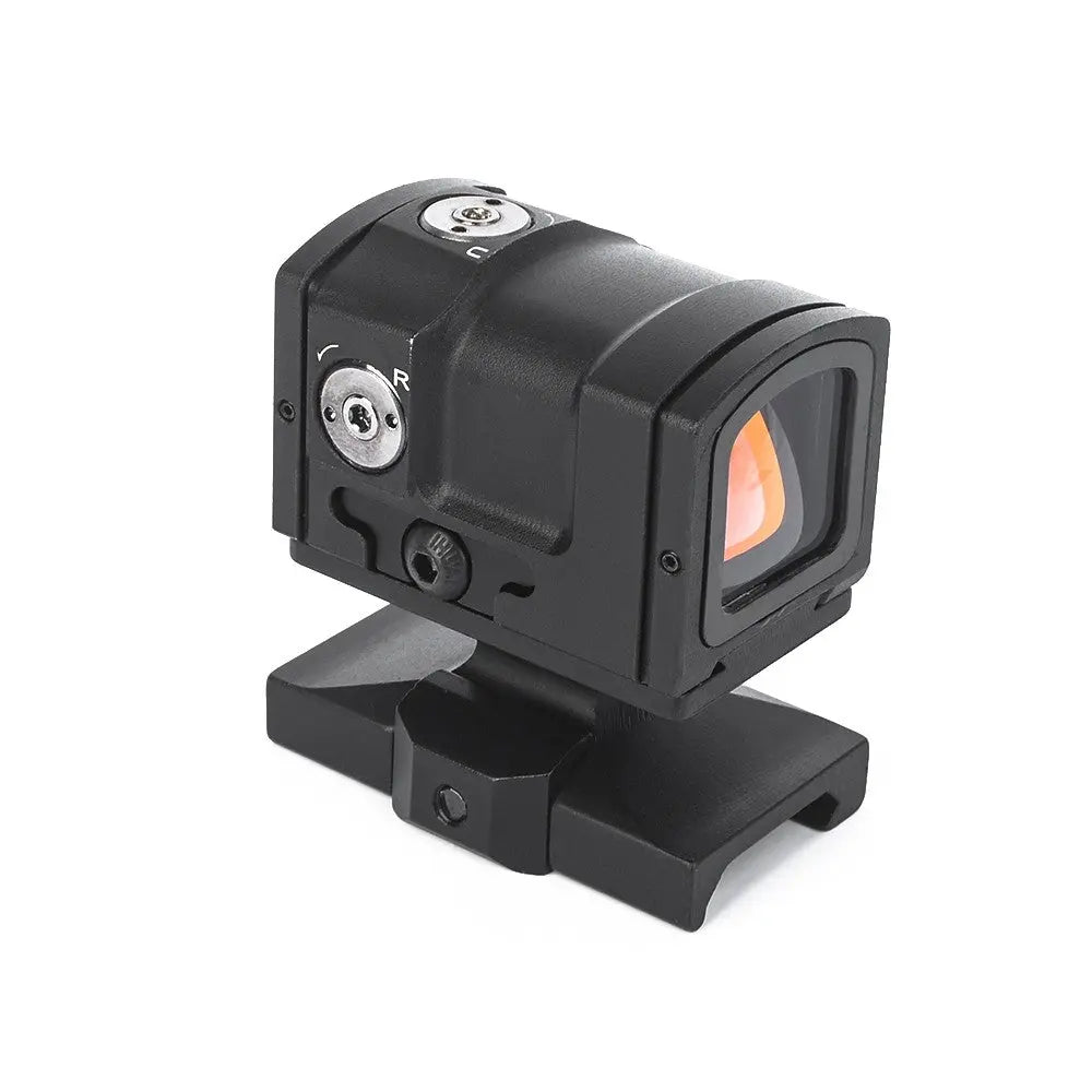 "Viseur AIM-O Mini Reflex Red Dot Noir - Compact et précis pour un ciblage rapide"