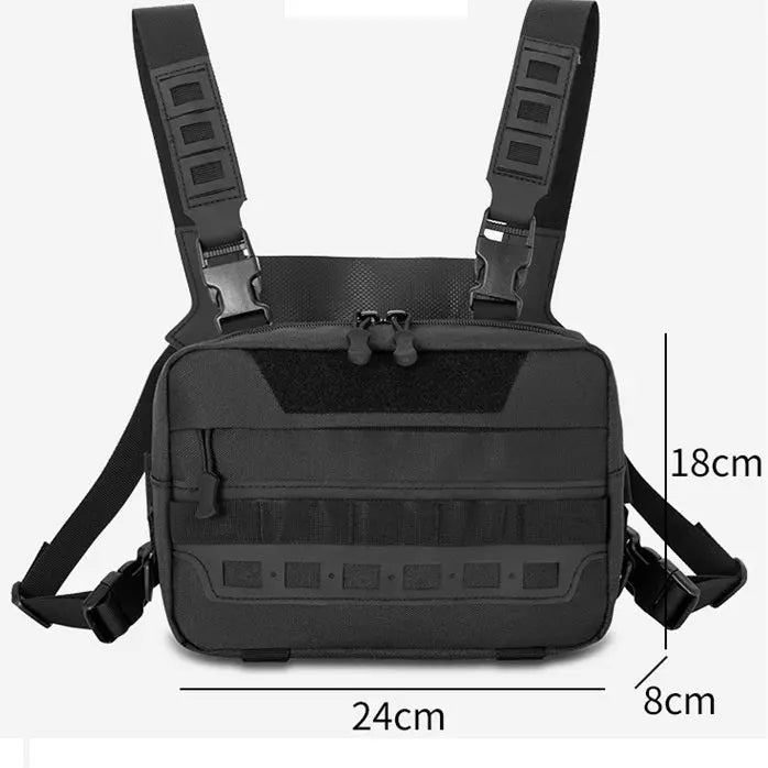 APL 9051 Tactical Chest Bag NOIR
