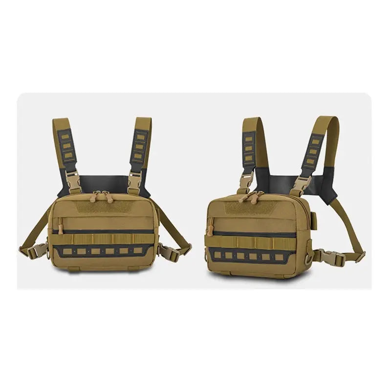 APL 9051 Tactical Chest Bag TAN