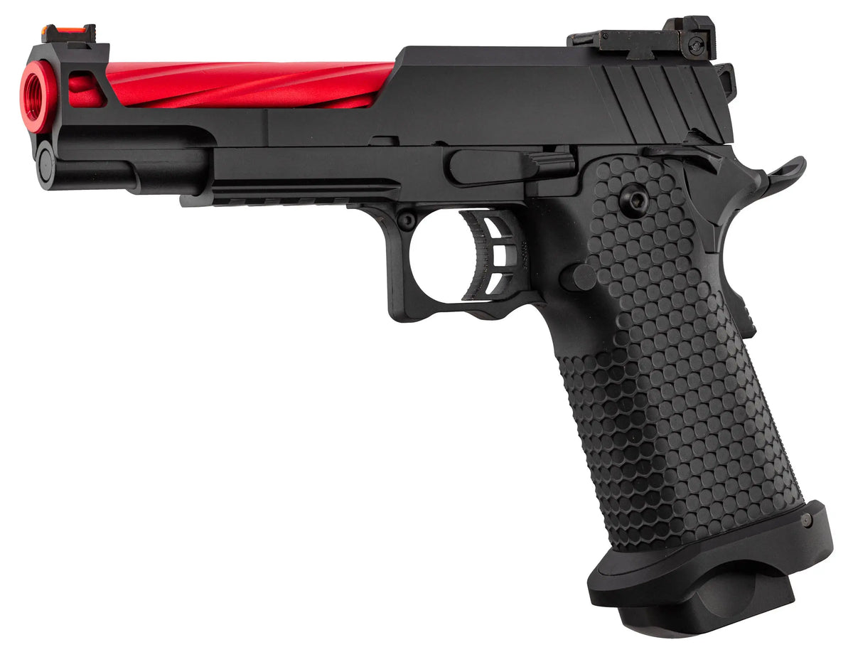 Pistolet Golden Eagle Hi-Capa 5.1 Noir/Rouge airsoft 1joules