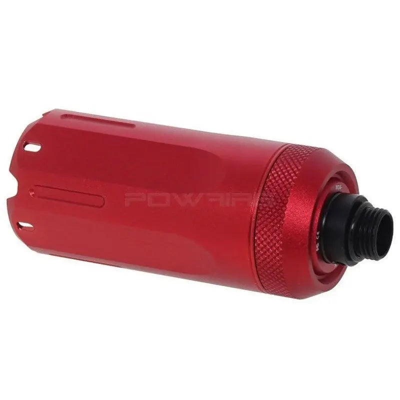 Balise alt SEO : "Acetech Blaster C tracer rouge avec support BB lumineux verts, 3 modes de tir (flamme, traceur, flamme et traceur), batterie intégrée, allumage sur mouvement, protection IP