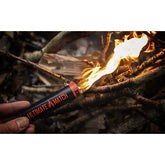 "Allume Feu de survie Ultimate Match Enola Gaye - Pack de 3, allumage facile et fiable, résistant à l'eau et au vent, flamme intense 650°C, 2 minutes de combustion"