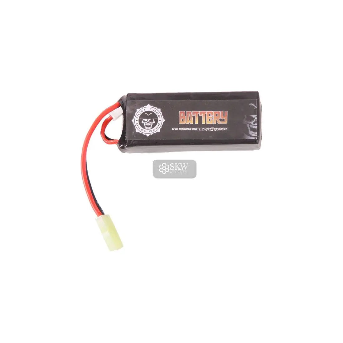 Batteries LiPo DUEL CODE 11.1V 1600 mAh 20 C