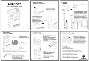 BB Loader Airsoft Automatique EMG Autobot 1400 BBs