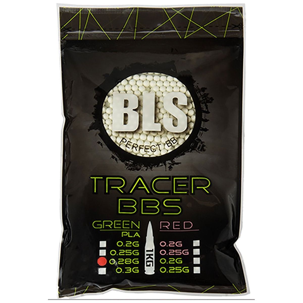 BILLES BIO 0.20G TRACANTES BLS VERTES EN SACHET DE 1KG