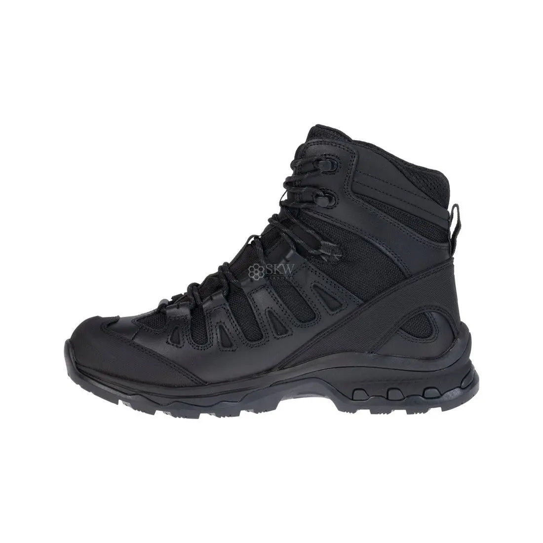 Botte militaire noire Centaur 7 pouces, imperméable et respirante, idéale pour la chasse et la randonnée