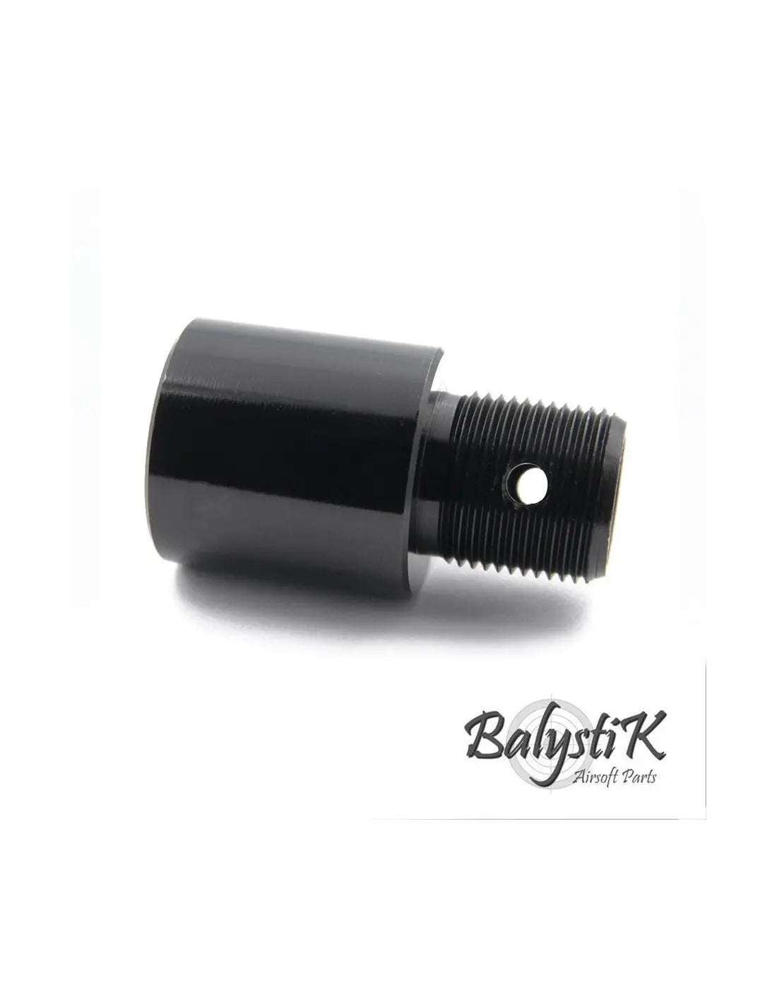 Balystik Adaptateur CNC aluminium 14mm négatif pour MP7A1 Umarex VFC