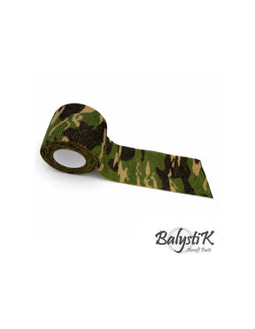 Balystik Ruban de camouflage auto-adhésif pour répliques d'airsoft et autres équipements de terrain