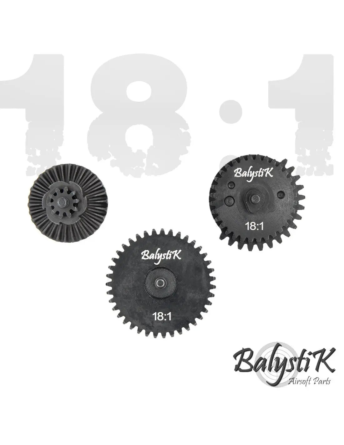 Balystik Set d'engrenages CNC torque 18:1 POWAIR6