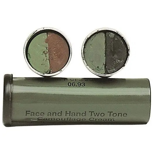 Stick de camouflage marron et kaki, résistant à la sueur et lavable à l'eau chaude et au savon, idéal pour le grimage militaire