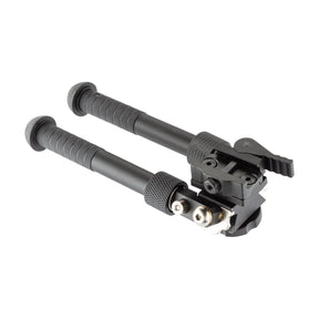 Bi-pied RIS haut de gamme sur rotule pour une position optimale de l'arme avec adhérence parfaite et montage sur rail Picatinny