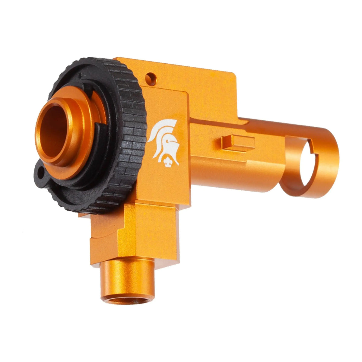 Photo fond blanc Bloc hop-up CNC pour M4 AEG Lancer tactical  