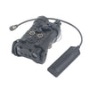 Boitier type Ngal RED/IR LASER avec IR LED BLACK
