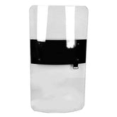Photo fond blanc bouclier anti-émeute transparent pour Airsoft 900X500mm