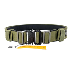 Ceinture de haute résistance Conquer FL Belt - OD avec double point d'attache, boucle QD, interchangeable et disponible en trois tailles
