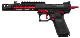 Airsoft Tandemkross CTHULHU avec compensateur Game Changer Pro et viseurs optiques Eagle Eye en rouge et noir