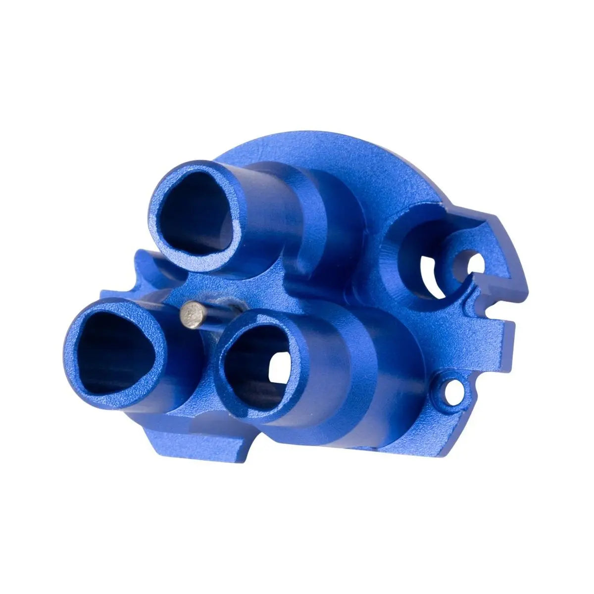 Blue CNC Aluminum Enhanced Nozzle Feeding Front Lip for Tokyo Marui SAIGA 12 by C&C Tac