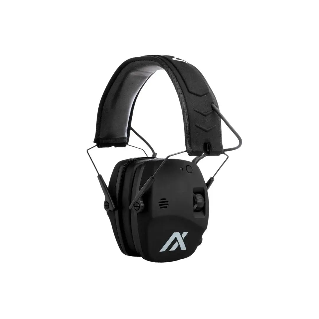 Le casque antibruit électronique TRACKR Bluetooth Axil avec amélioration sonore avancée et protection auditive