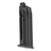Chargeur 20 coups Walther PDP Compact 4'' pour pistolet airsoft 6mm, fonctionne au gaz, inférieur à 1 Joule