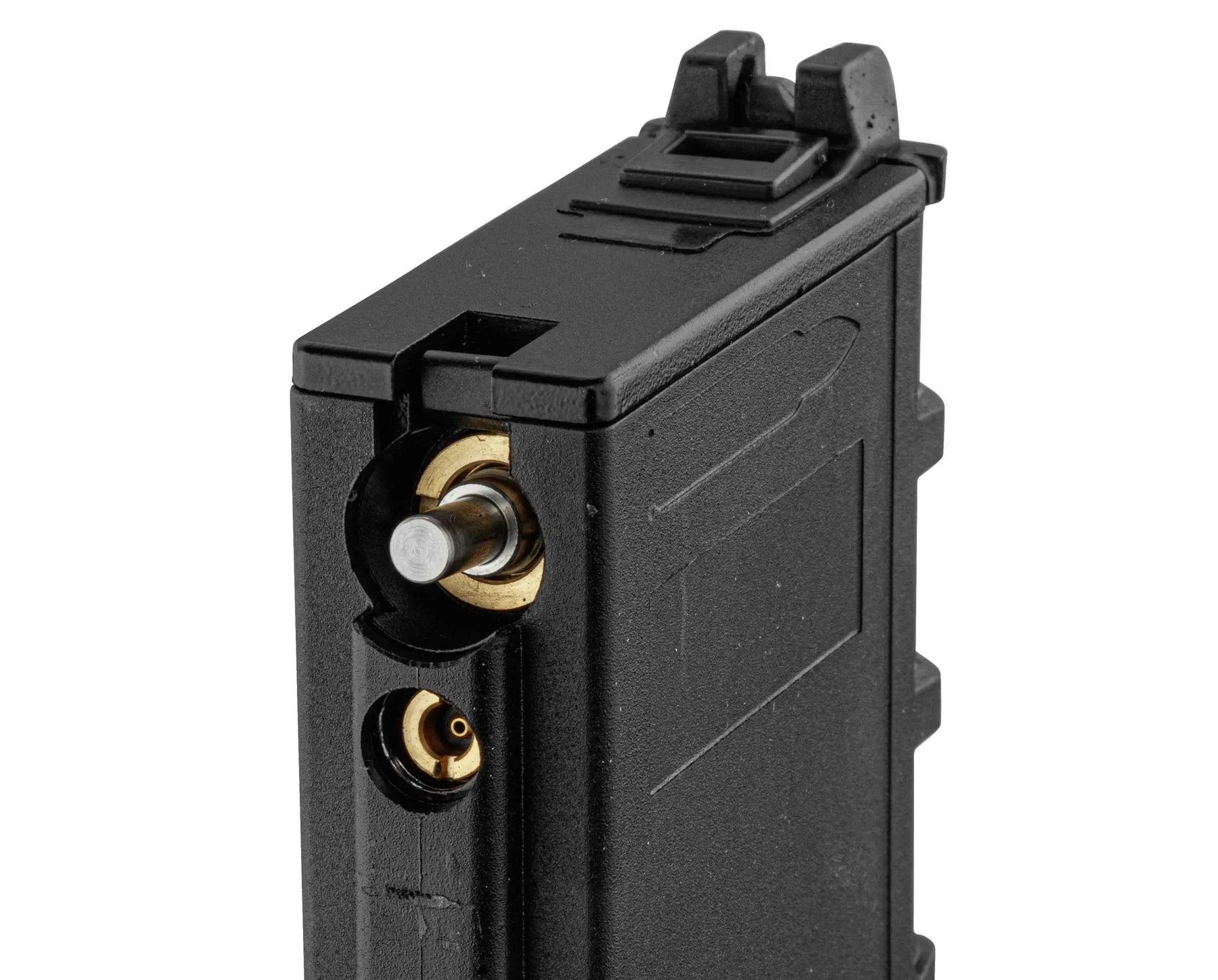 Chargeur GBBR à gaz Golden Eagle avec corps en polymère et valve de remplissage discrète