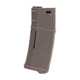 Chargeur M4/M16 Arcturus 30/130 RDS Tan convertible en réal cap, capacité de 30/130 BB's, couleur Tan, en polymère, hauteur 18 cm, poids 160g