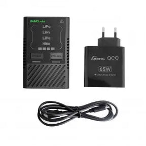 Chargeur de batterie intelligent Gens ace Imars Mini pour batteries LiPo, LiFe, NiMH