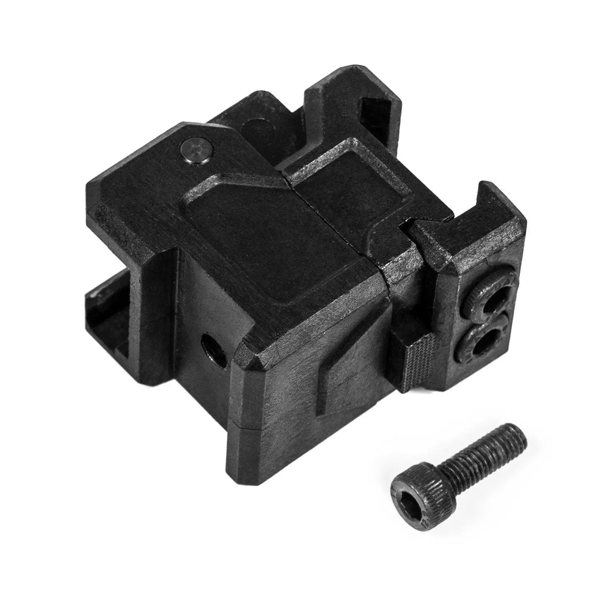 Charnière de crosse pliante adaptable sur connecteur Picatinny pour montage de crosse pliable sur fusil