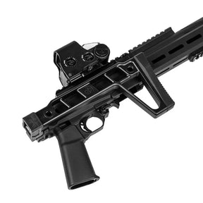 Charnière de crosse pliante adaptable sur connecteur Picatinny pour montage crosse fusil