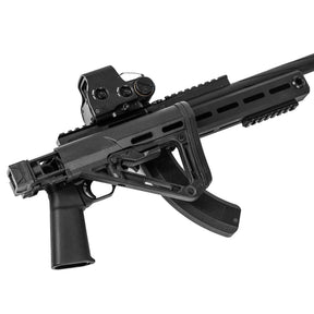 Charnière de crosse pliante pour connecteur Picatinny, permettant le montage et le pliage de la crosse sur un fusil