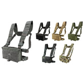 Viper VX Buckle Up Utility Rig en trois coloris, idéal pour le chargement léger dans les tâches tactiques, avec système personnalisable et compartiments Velcro.