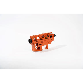 Corps Skeleton Essencial Airsoft M4 en aluminium avec peinture époxy, motifs uniques et choix de finitions diverses