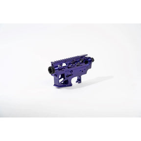 Corps Skeleton Essencial Airsoft en alu avec motifs uniques usinés en cnc, peinture époxy, variété de finitions et accessoires inclus.