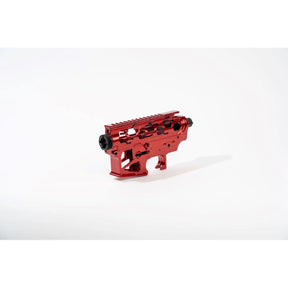 Corps Skeleton Essencial Airsoft en aluminium usiné CNC avec peinture époxy, disponible en différentes finitions, livré avec accessoires