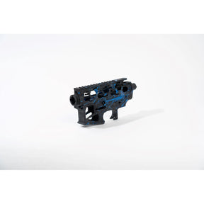 Corps Skeleton Essencial Airsoft en aluminium avec motifs uniques, peinture époxy et choix de finitions diverses, fabriqué en France