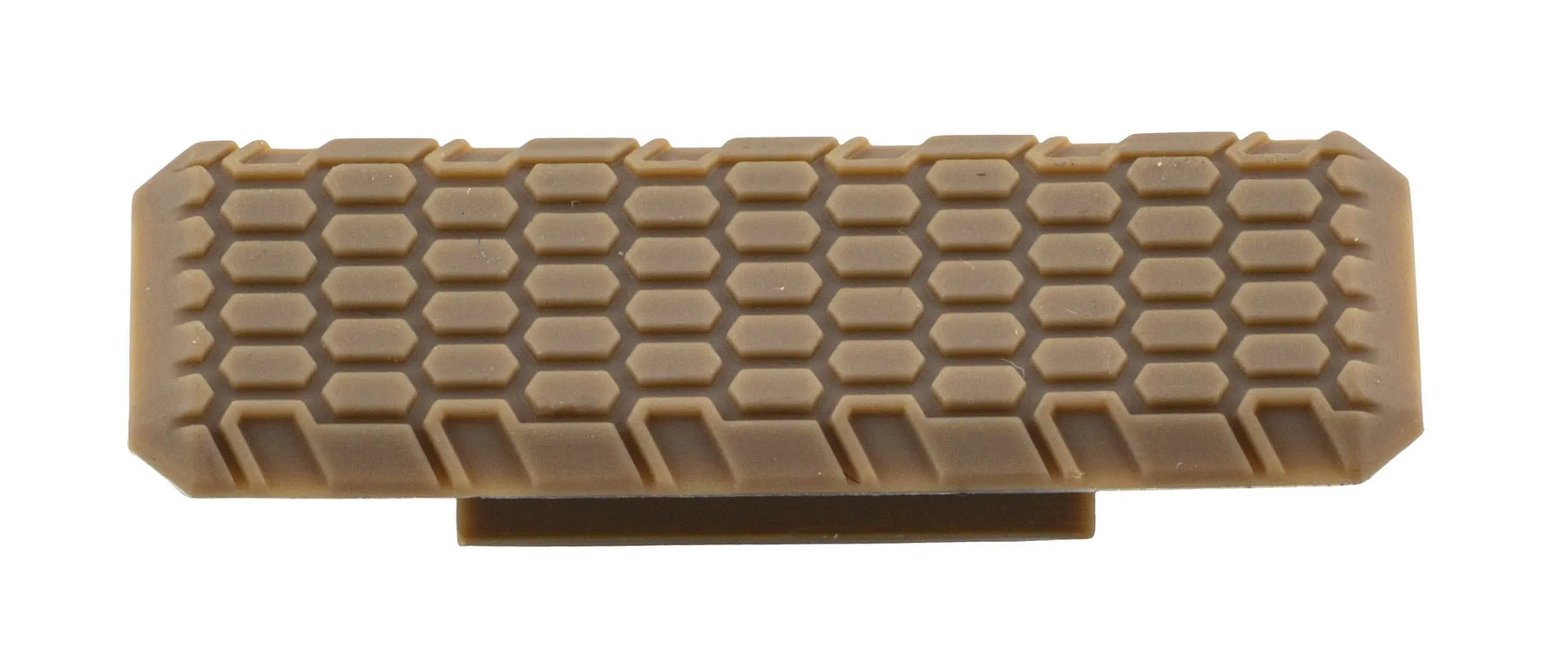 Pack de 5 couvres rails M-LOK V2 STRIKE INDUSTRIES en polymère FDE avec surface texturée pour une préhension améliorée
