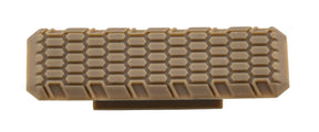 Pack de 5 couvres rails M-LOK V2 STRIKE INDUSTRIES en polymère FDE avec surface texturée pour une préhension améliorée